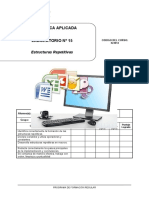 Estructuras repetitivas en Excel