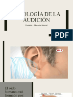 Fisiología de La Audición PRESENTACIÓN