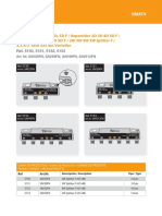 Repartidor 2D, 3D, 4D, 5D F / Repartidor 2D 3D 4D 5D F / Répartiteur 2D 3D 4D 5D F / 2W 3W 4W 5W Splitter F / 2,3,4,5 - Fach SAT/BK Verteiler