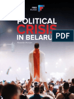 ALEXANDER MOROZOV POLITICAL CRISIS IN BELARUS