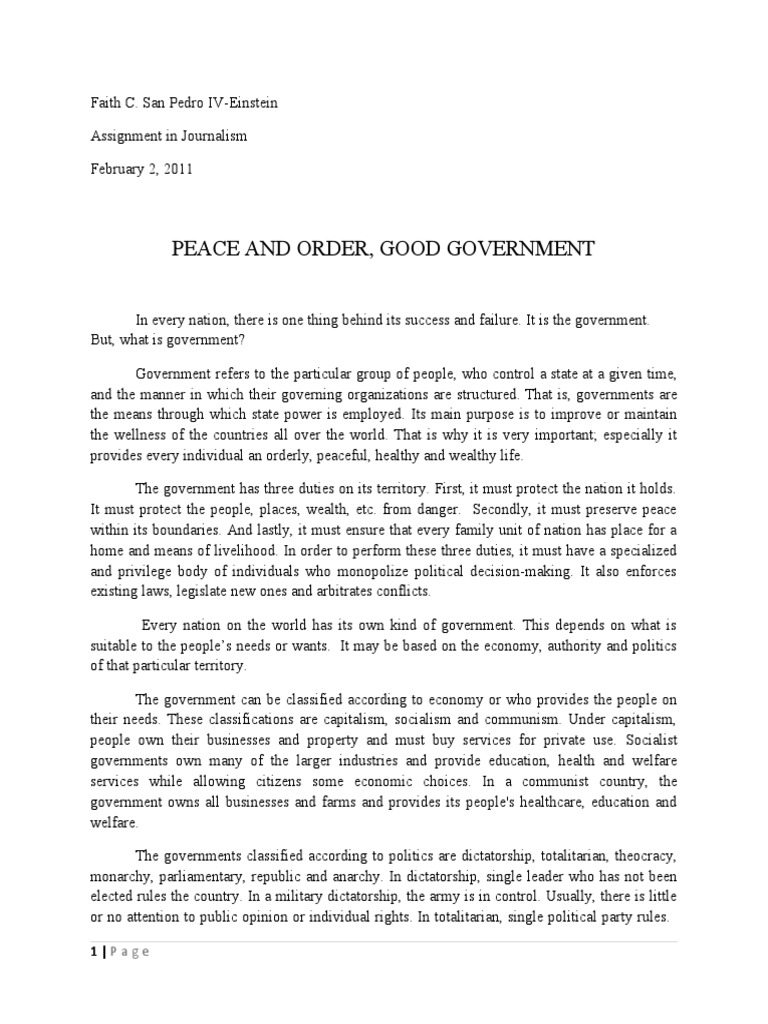Forms Of Government Essay Telegraph