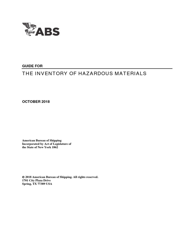 IHM Guidelines for Hazardous Materials | PDF | Dangerous Goods | Ships