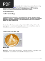 Coffee Terminology Guide by Jason Haeger PDF