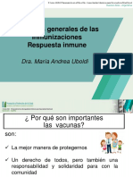 Aspectos Generales de Las Inmunizaciones. Respuesta Inmune de Las Vacunas - Dra. María Andrea Uboldi