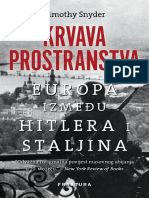 Krvava Prostranstva Europa Timothy Snyder