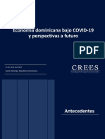 CREES Economía Dominicana Bajo COVID 19.