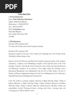 CV Certificates and Documents