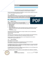 19.0 Inpatient Accommodation Unit: General