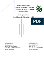 Nobel Prize in Chemistry 2020: Institute of Agriculture and Animal Sciences (Iaas)