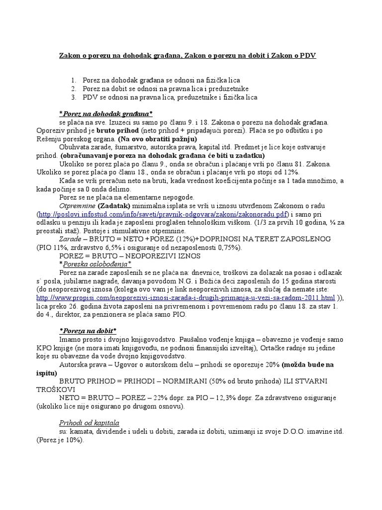 Skripta Za 2.6. | PDF