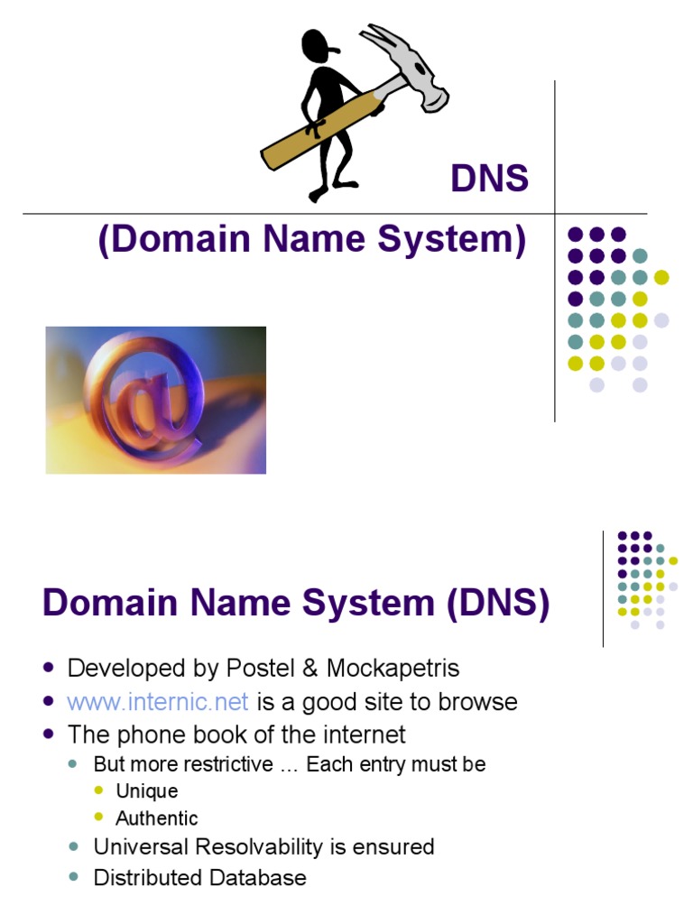 DNS (Domain Name System) | PDF | Domain Name System | Domain Name