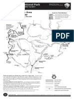 Shenandoah National Park: Whiteoak Canyon Area Road and Trail Map