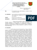 Informe Final Adiestramiento Comandos Rurales