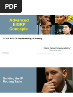 Advanced Eigrp Concepts: CCNP ROUTE: Implementing IP Routing