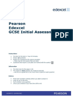 GCSE Maths Assessment 2020