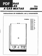 Manual Instrucciones Calentador Junkers Hidropower