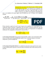 Definiciones y Conceptos (Humedad, Psicrometria)