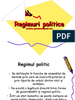 0 Forme de Guvernamant I Regimuri Politice