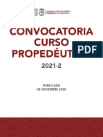 Convocatoria Propedeutico 2021 2