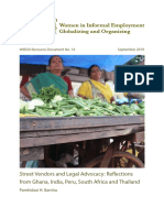 Street Vendors and Legal Advocacy: Reflections From Ghana, India, Peru, South Africa and Thailand