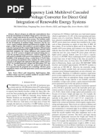 A High-Frequency Link Multilevel Cascade PDF