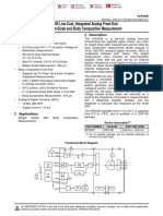 AFE4300 Low-Cost, Integrated Analog Front-End For Weight-Scale and Body Composition Measurement