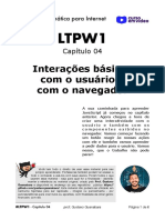 04 - Interações Básicas Com o Usuário PDF