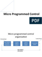 Micro Programmed Control