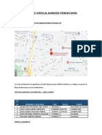 Informe Visita A Almacenes Tiendas Mass