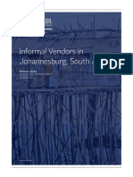 (2019) Informal Vendors in Johannesburg, South Africa