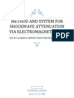 Method and System For Shockwave Attenuation Via Electromagnetic Arc