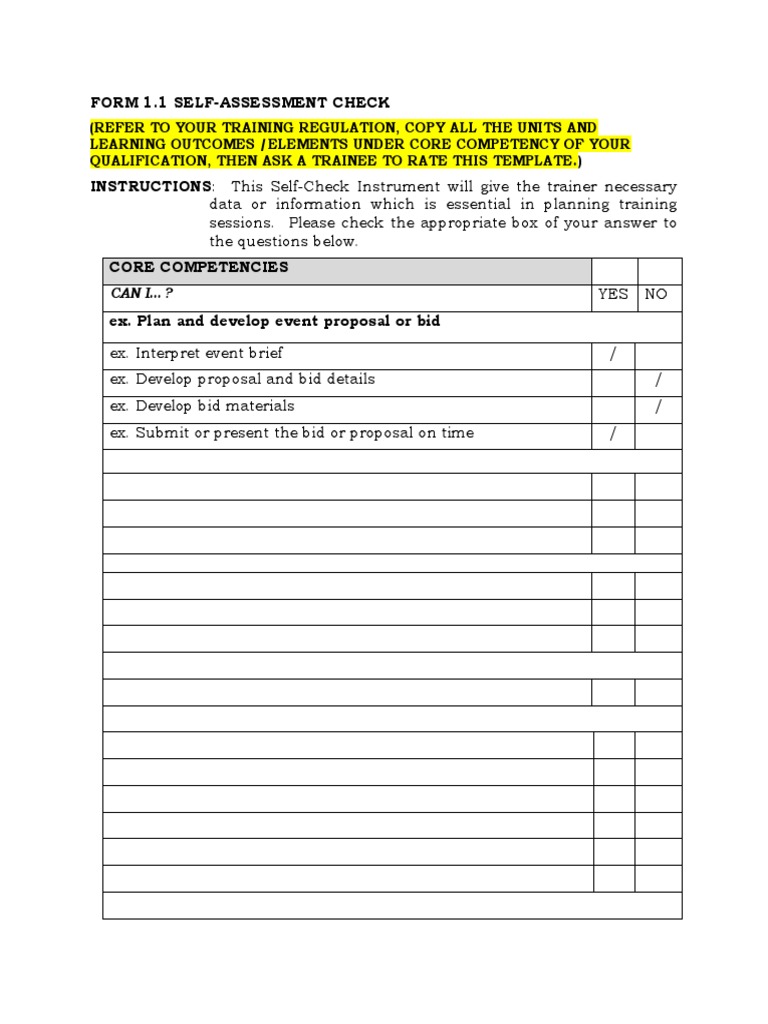 Template - Forms 1 To 4 | Download Free PDF | Educational Assessment ...