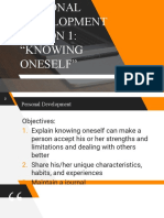 Knowing Oneself