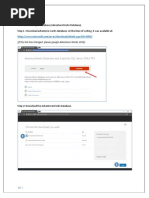 Goal: Install Sample Database (Adventureworks Database) Step 1: Download Adventure Works Database. at The Time of Writing, It Was Available at