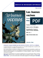 Novedad - Los Buenos Vecinos