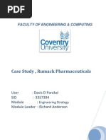 Analysis On Rumack Pharmaceuticals