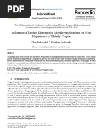 Influence of Design Elements in Mobile Applications On User Experience of Elderly People