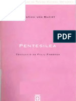 (Kleist, Heinrich Von) Pentesilea