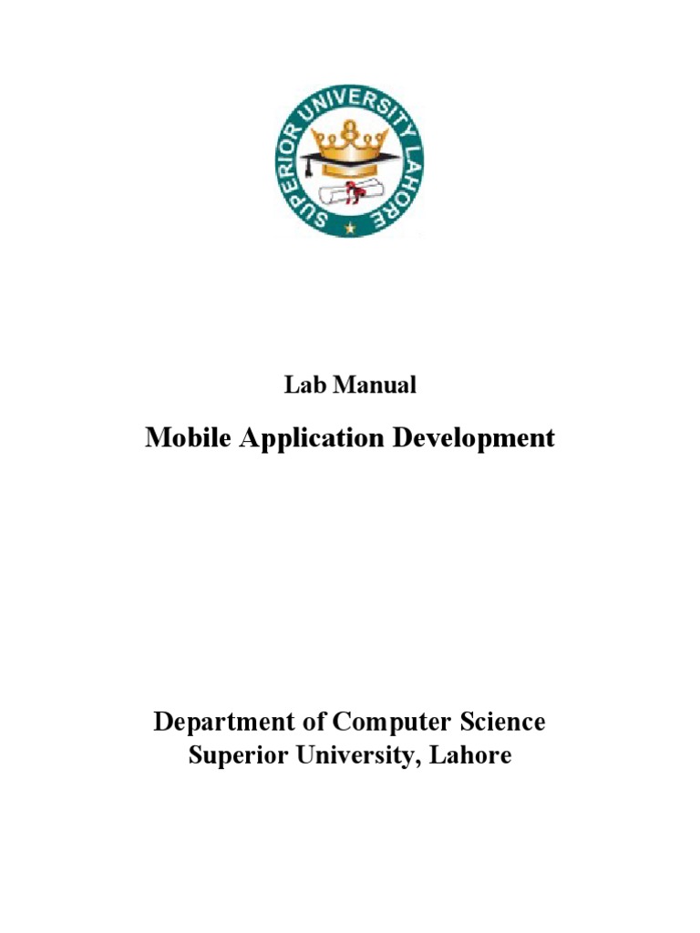 MAD Lab Manual PDF Mobile App User Interface