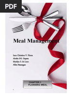 Meal Management Module Version 2