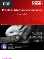 Practical Microservice Security: Laura Bell