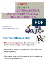 Pharmacotherapeutics, Pharmacodynamics & Pharmacokinetics Explained