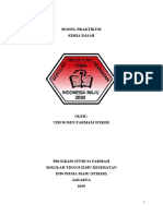 Modul Praktikum Kimia Dasar