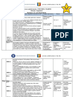 Proiectarea Unităţii Tematice: CURCUBEUL TOAMNEI Perioada: 3 Săptămâni Săptămâna A II-a (16-20 Septembrie) Luni DP 2.2 CLR 2.4