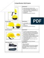 PPEs Specification CGD