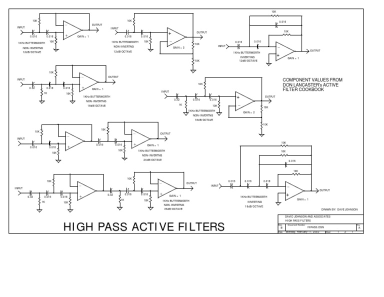 Active Filter Cookbook Overview | PDF | Electronic Design | Control ...