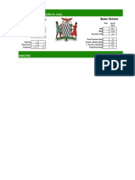 Basic School at A Glance: Zambia 2008 District Profile For Isoka