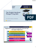 Membuat Paragraf Yang Baik