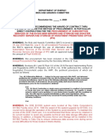 Template For Direct Contracting (Sec. 50)