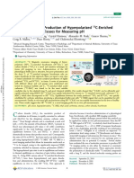 Esterase-Catalyzed Production of Hyperpolarized C Enriched Carbon Dioxide in Tissues For Measuring PH